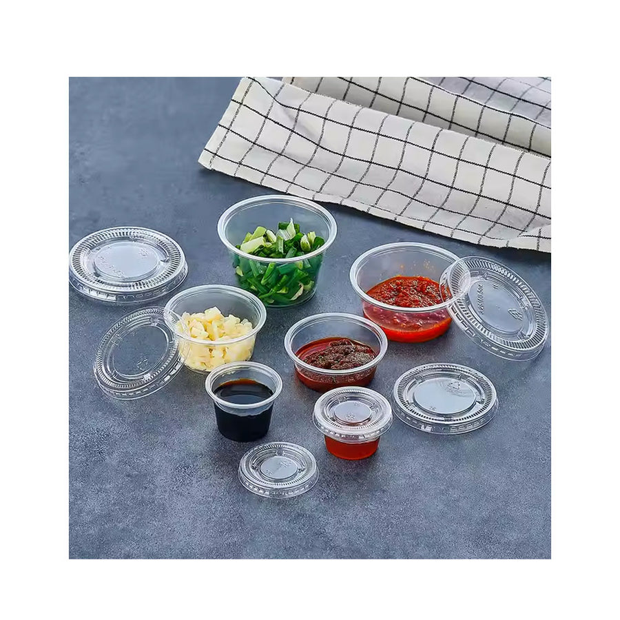 PC-075    0.75oz Clear Portion Cup/Polypropylene Souffle Cups   2500/CS